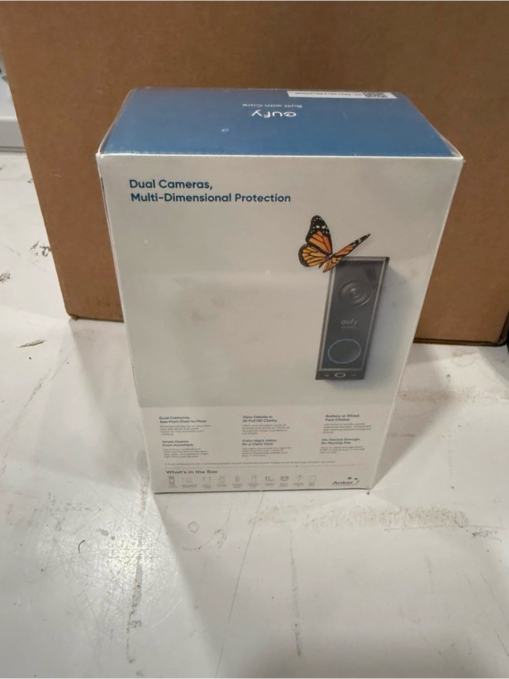 eufy Security Video Doorbell E340 Dual Camera 2K
New Sealed - Picture 3 of 5